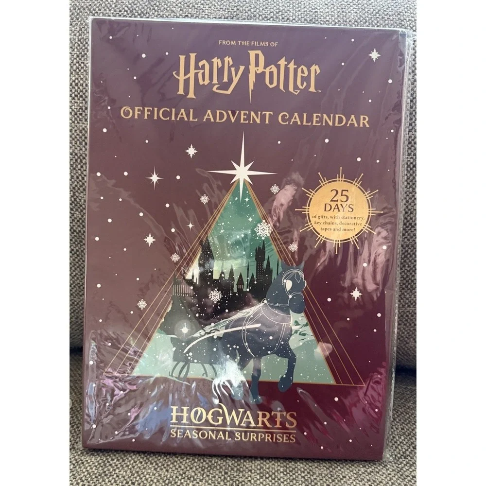 Harry Potter Official Advent Calendar Hogwarts Seasonal Surprises - 25 Days NEW!